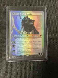 Tezzeret, Cruel Captain (Borderless) Edge of Eternities Foil - Image 1