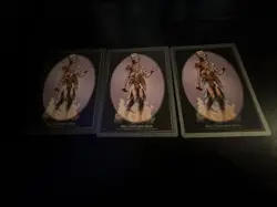 3 X Magic The Gathering Unglued Zombie Token #91/94 MTG TCG LP/NM - Image 1