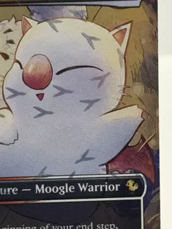 Mog, Moogle Warrior (Borderless) (Chocobo Track Foil) Final Fantasy Magic - 0476 - Image 2