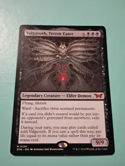 Wizards Valgavoth, Terror Eater, Legendary Creature, Mythic, Regular, Duskmourn. - Image 1