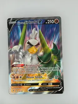 2020 Pokemon Vivid Voltage Galarian Sirfetch'd V 174/185 NM - Image 1