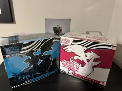 Pokemon TCG Black Bolt and White Flare ETB Bundle New and Sealed - Image 2
