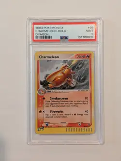 2003 Pokemon EX Dragon Charmeleon Holo #99/97 PSA 9 Mint English - Image 1