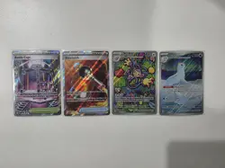 Lot Of 4 Phantasmal Flames IR Pokemon Cards - Image 1