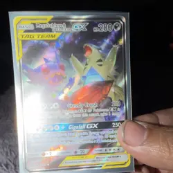 Pokemon TCG Mega Sableye & Tyranitar GX 226/236 Unified Minds Holo Tag Team - Image 1