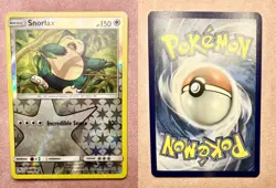 Snorlax | 50/68 | Hidden Fates | 2019 Pokemon Rare| Reverse Holo | NM - Image 3