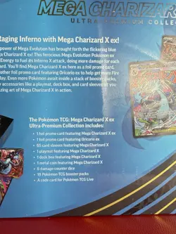 (SEALED) Pokemon Trading GAME: Mega Charizard X ex Ultra-Premium Collection OBO! - Image 5