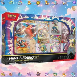 Pokemon Mega Lucario EX figure Collection Box - Image 1