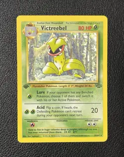 Pokemon TCG Victreebel Jungle 30/64 1st Edition Non Holo Rare NM - Image 2