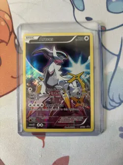 Pokemon Arceus XY116 Black Star Promo Full Art Near Mint Condition - Image 1