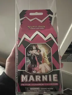Pokemon TCG Marnie Premium Tournament Collection Box Brand New With Plastic Case - Image 1