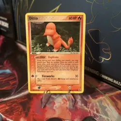 Pokemon TCG 2005 Delta Species Ditto Charmander 61/113 NM / Light Play - Image 1