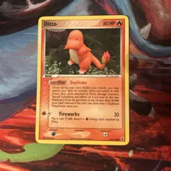 Pokemon TCG 2005 Delta Species Ditto Charmander 61/113 NM / Light Play - Image 2