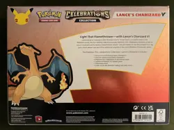 Pokemon TCG Celebrations Collection Lance's Charizard V Box NEW Factory Sealed 820650101625 - Image 2