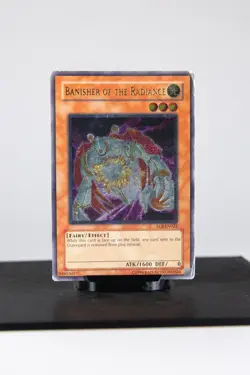 Yugioh Banisher of the Radiance EOJ-EN022 Ultimate Rare Unlimited Ed - HP/DMG - Image 1