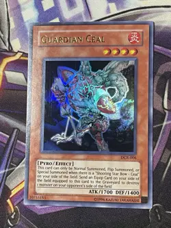 Guardian Ceal DCR-006 Dark Crisis Unlimited Yugioh NM 2017 Not 25th Ultra Rare - Image 1