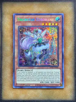 Yugioh Trickstar Corobane MP20-EN048 Secret Rare 1st Ed NM - Image 1