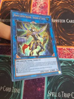 Yugioh Black Luster Soldier - Soldier of Chaos MAMA-EN073 Ultra 1st Edition NM - Image 2