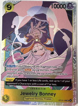 One Piece Jewelry Bonney (SR) - OP13-108 - Carrying on His Will - Image 1