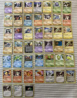 Pokemon TCG Card EX Ruby And Sapphire Vintage Bundle - No Duplicates - 45 Cards - Image 1