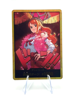 DON!! Nami GOLD EB03 Japanese ONE PIECE Card Heroines Edition -NM US Seller - Image 1