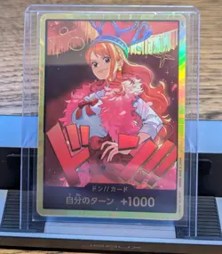 Nami Gold Don Card One Piece Card Japanese EB03 Heroines Edition NM - Image 1