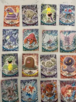 Pokemon Cards Topps Nintendo 1999 TV Animation Edition/1999 Movie Lot (58 Cards) - Image 3