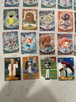 Pokemon Cards Topps Nintendo 1999 TV Animation Edition/1999 Movie Lot (58 Cards) - Image 4