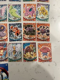 Pokemon Cards Topps Nintendo 1999 TV Animation Edition/1999 Movie Lot (58 Cards) - Image 5
