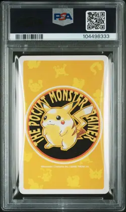PSA 10 GEM MINT Pokemon Yellow Playing Card - Growlithe Queen of Clubs (POP 4) - Image 3