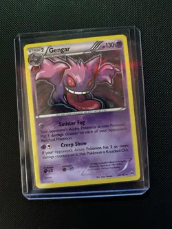 Gengar 60/162 holo Pokemon TCG Card (English, 2015) - Image 1