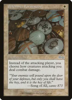 4x Defensive Formation - LP - Urza's Saga Block - SPARROW MAGIC mtg - Image 1