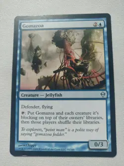 1x Gomazoa *Uncommon* Magic MtG x1 Zendikar SP - Image 1