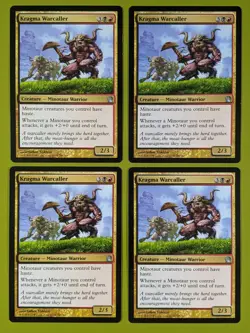 Kragma Warcaller x4 Theros 4x Playset Magic the Gathering MTG - Image 1