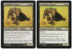 Ascendant Evincar x2 2x Various Sets Black Rare Legendary Creature MTG NM AZ1 - Image 1