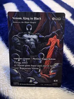MTG - Venom, King in Black - Borderless / Spider-Man Near Mint - Image 1