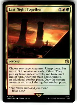 Last Night Together Universes Beyond: Doctor Who Regular MTG - Image 1