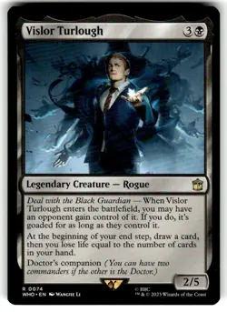 Vislor Turlough Universes Beyond: Doctor Who Regular MTG - Image 1
