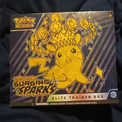 SEALED POKEMON TCG SURGING SPARKS ELITE TRAINER BOX (ETB) - Image 1