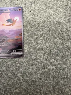 Pokemon Charizard EX 199/165 Holo Ungraded Near Mint Condition SV 151 - Image 3