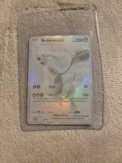 Pokemon TCG Reshiram EX White Flare Rare English Card 173/086 BWR Ungraded NM - Image 1