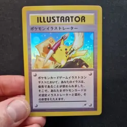 1996 Pokemon Jap Illustrator Holo Card Promo Pikachu Charmander Japanese - Image 1
