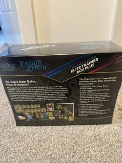 Pokemon TCG Crown Zenith Pokemon Center Elite Trainer Box Plus with acrylic case - Image 5