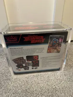 Pokemon TCG Destined Rivals ETB Elite Trainer Box - Sealed with acrylic case - Image 2