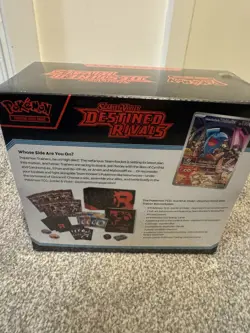 Pokemon TCG Destined Rivals ETB Elite Trainer Box - Sealed with acrylic case - Image 4