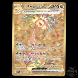Alolan Exeggutor ex 248/191 SV08: Surging Sparks NM Pokemon - Image 1
