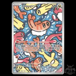 Tatsugiri 186/167 SV06: Twilight Masquerade NM Pokemon 2024 - Image 1
