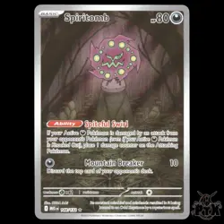 Spiritomb 148/132 ME01: Mega Evolution NM Pokemon 2025 - Image 1