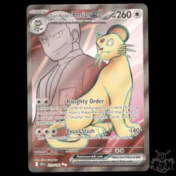 Team Rocket's Persian ex 219/182 SV10: Destined Rivals NM Pokemon - Image 1
