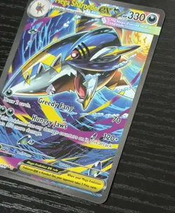 Pokemon Mega Sharpedo EX Illustration Rare Holo 127/094 Phantasmal Flames NM - Image 3